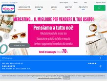 Tablet Screenshot of gallarate.mercatinousato.com