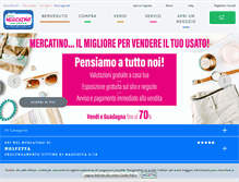 Tablet Screenshot of molfetta.mercatinousato.com